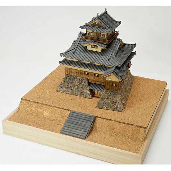 送料無料】ウッディジョー 木製建築模型 1/150 犬山城 | アート・工作