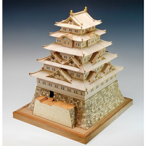 送料無料】ウッディジョー 木製建築模型 1/150 江戸城 | アート・工作