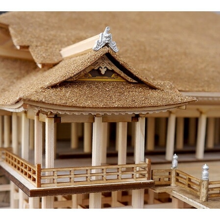 新品 木製建築模型1/150 清水寺 送料無料】ウッディジョー 木製建築模型 1/150 清水寺 | アート