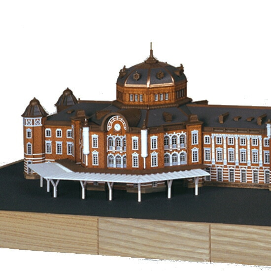 【送料無料】ウッディジョー 木製建築模型 東京駅 丸の内駅舎