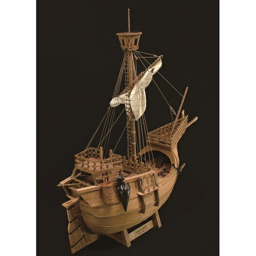 ウッディジョー 1/30 カタロニア船 木製帆船模型 組立キット 新品 木製帆船模型 カタロニア船（1/30スケール・全長 700mm・完成