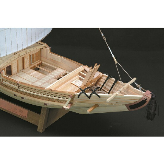 送料無料】ウッディジョー 木製帆船模型 1/72 菱垣廻船 | アート・工作