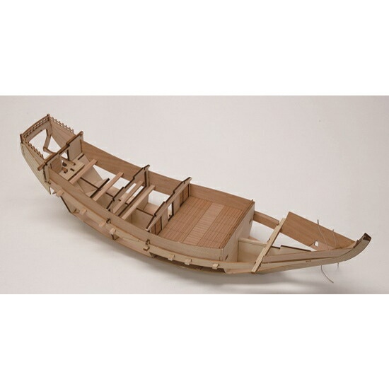 新品】プラモデル 1/24 屋形船 木製キット 新品プラモデル 1/24