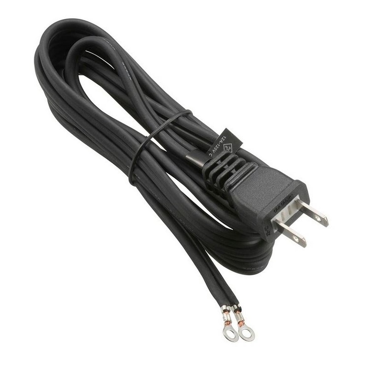 オーム電機 プラグ付き耐熱コード 補修用 2m HS-HT1-02