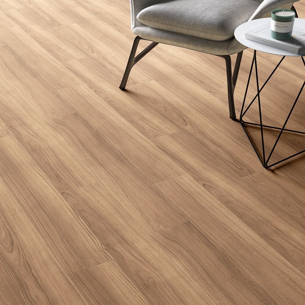 【送料無料】【法人限定】クッションフロア スムースチーク 182cm×20m E1019 【メーカー直送・代引不可・置配不可】