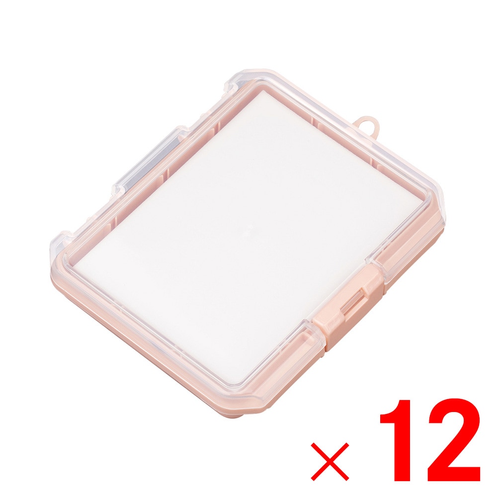 【送料無料】JEJアステージ クッション付コレクションケース 浅型 155A コーラル ×12個 ケース販売