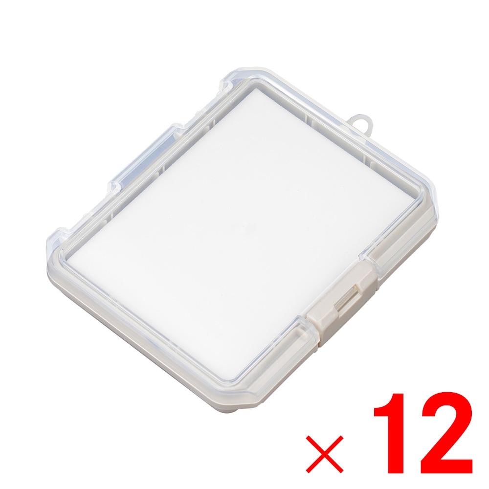 【送料無料】JEJアステージ クッション付コレクションケース 浅型 155A グレージュ ×12個 ケース販売