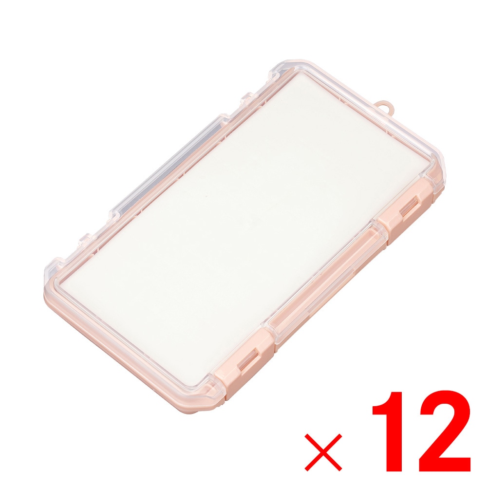 【送料無料】JEJアステージ クッション付コレクションケース 浅型 230HA コーラル ×12個 ケース販売