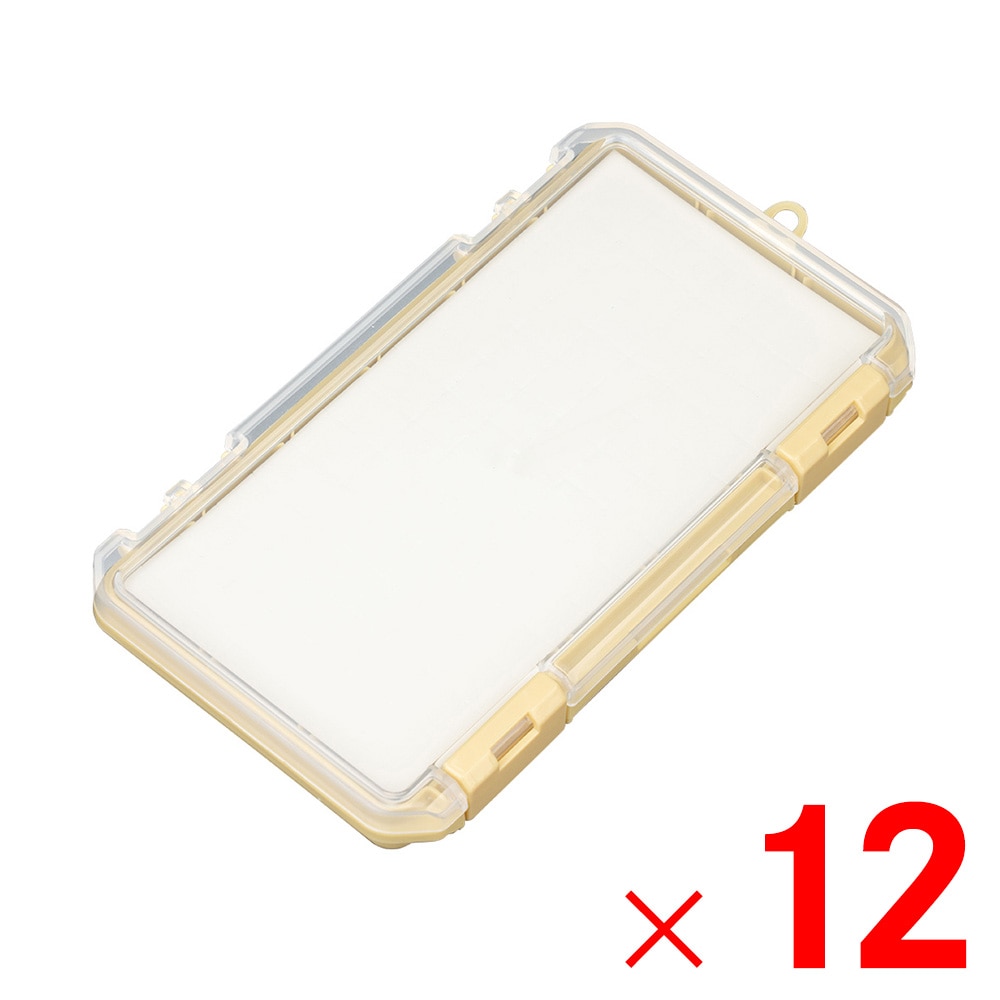 【送料無料】JEJアステージ クッション付コレクションケース 浅型 230HA イエロー ×12個 ケース販売