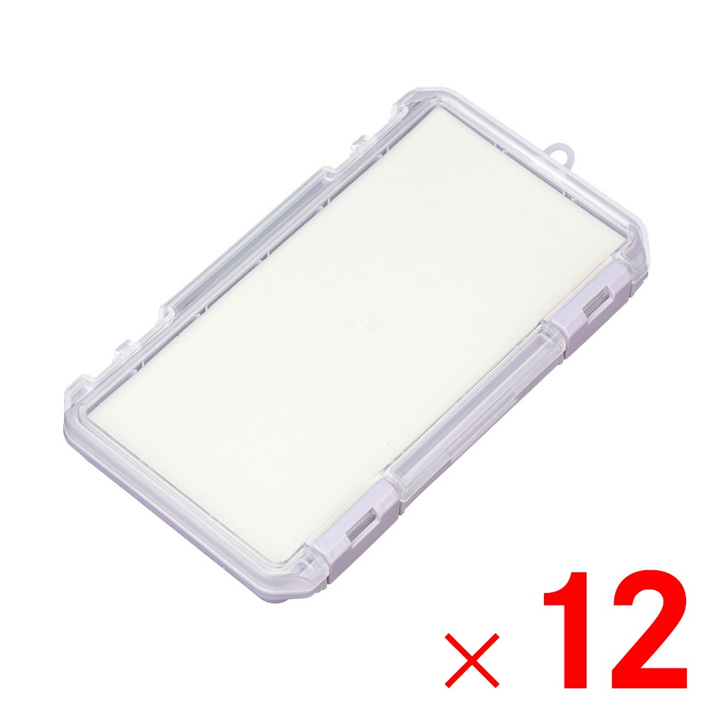 【送料無料】JEJアステージ クッション付コレクションケース 浅型 230HA ラベンダー ×12個 ケース販売