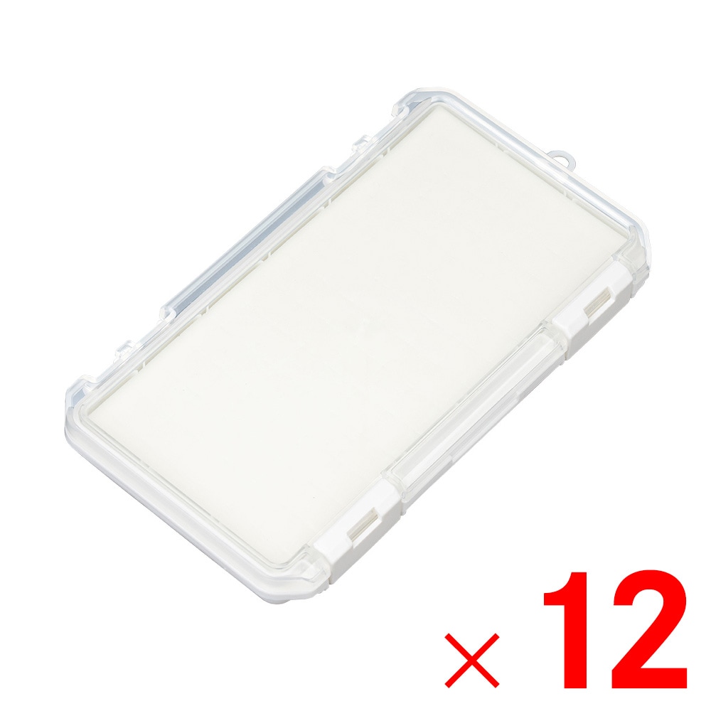 【送料無料】JEJアステージ クッション付コレクションケース 浅型 230HA ホワイト ×12個 ケース販売