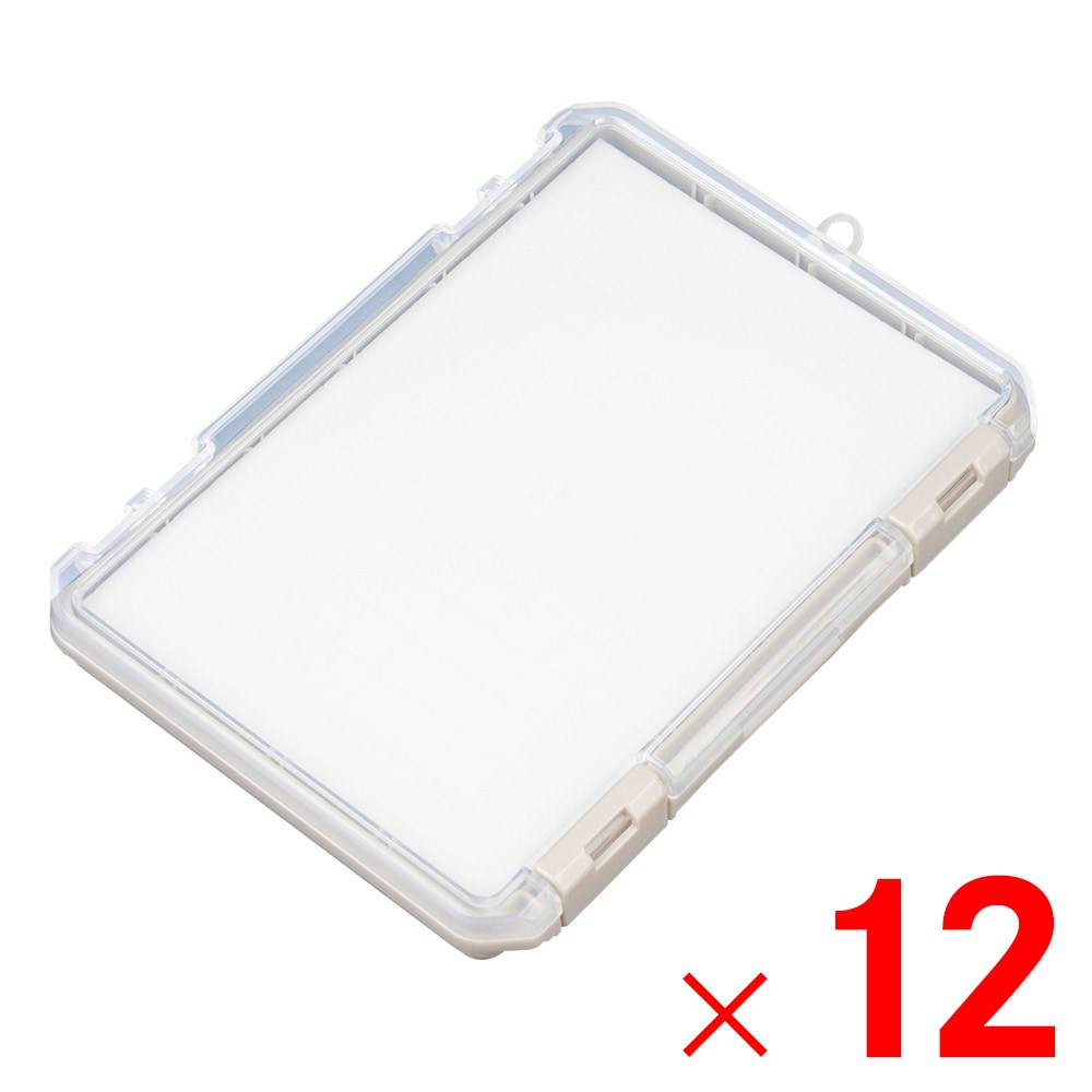 【送料無料】JEJアステージ クッション付コレクションケース 浅型 230A グレージュ ×12個 ケース販売