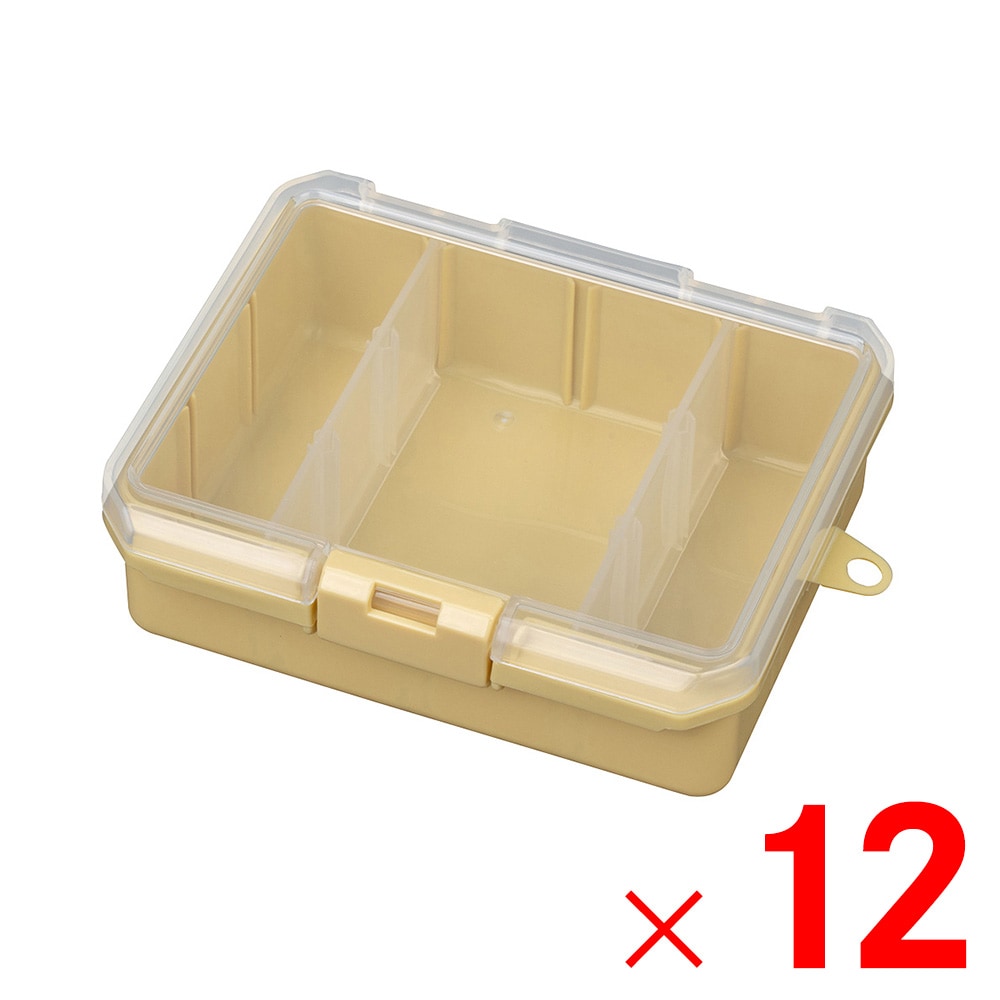 【送料無料】JEJアステージ 仕切板付コレクションケース 深型 155F イエロー ×12個 ケース販売