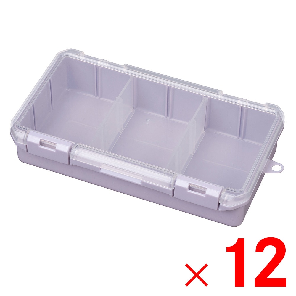 【送料無料】JEJアステージ 仕切板付コレクションケース 深型 230HF ラベンダー ×12個 ケース販売