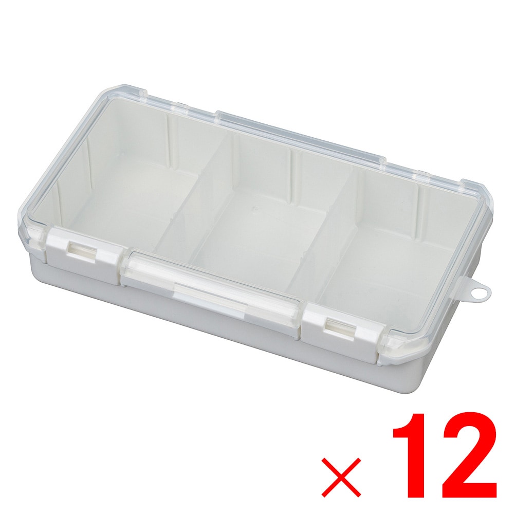 【送料無料】JEJアステージ 仕切板付コレクションケース 深型 230HF ホワイト ×12個 ケース販売