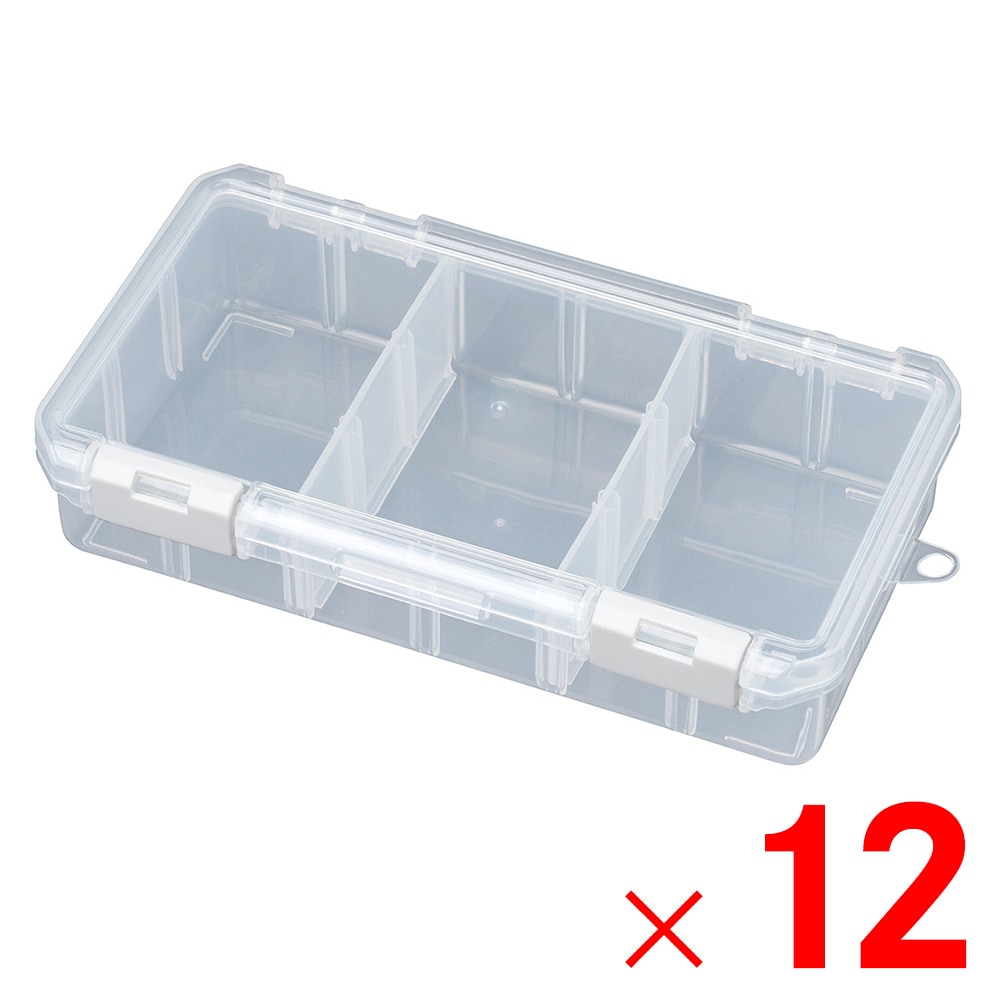 【送料無料】JEJアステージ 仕切板付コレクションケース 深型 230HF クリア ×12個 ケース販売