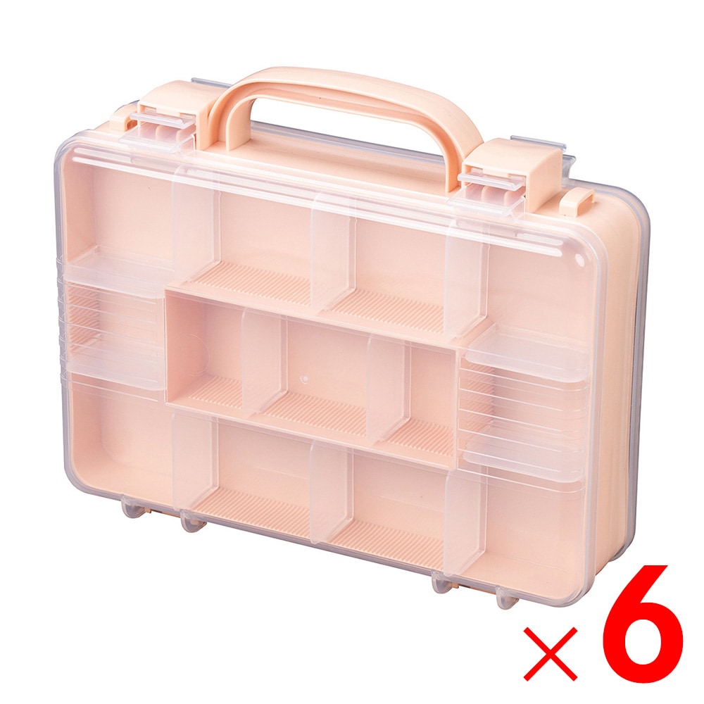 【送料無料】JEJアステージ ツインコレクションケース300 コーラル ×6個 ケース販売