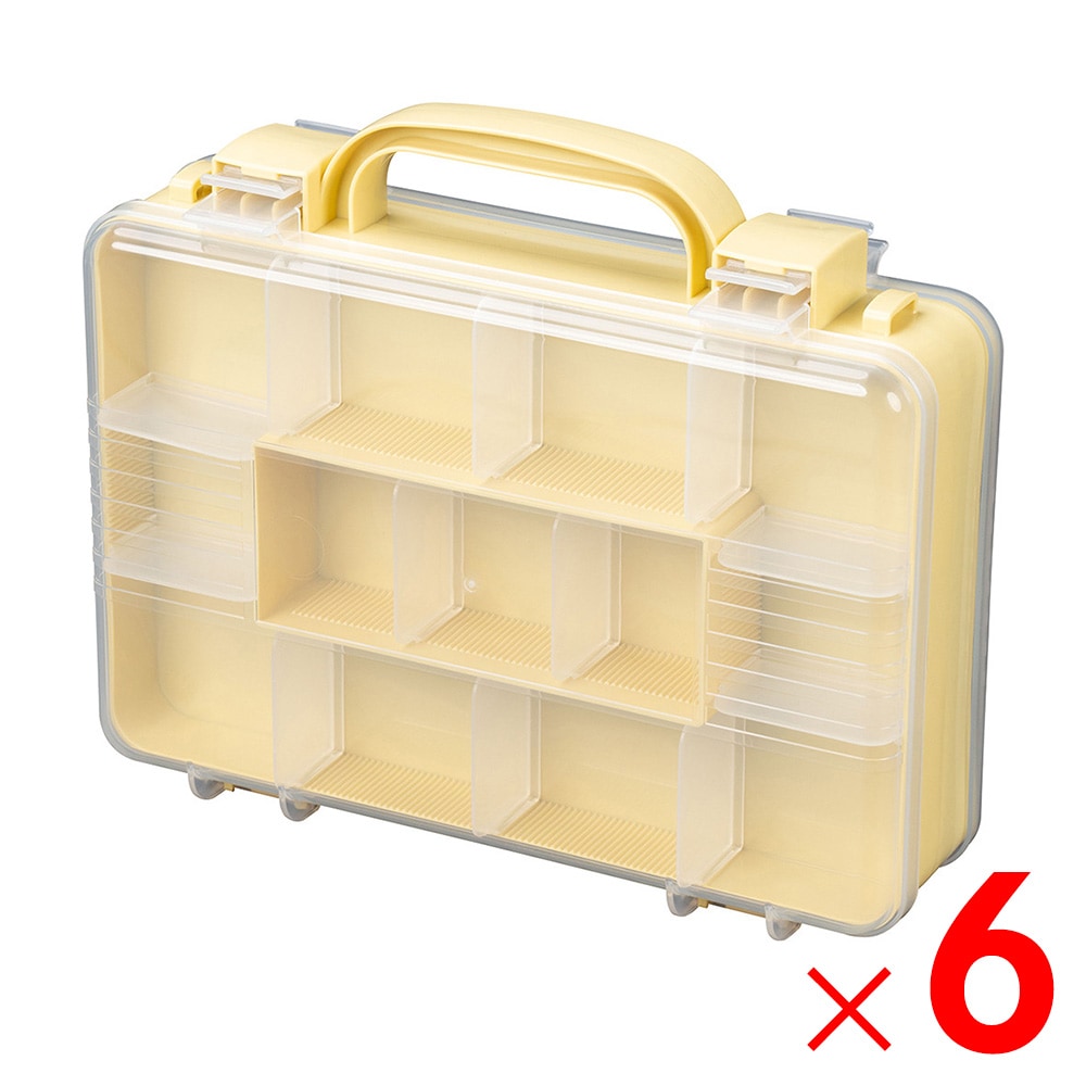 送料無料】JEJアステージ ツインコレクションケース300 ブルー ×6個