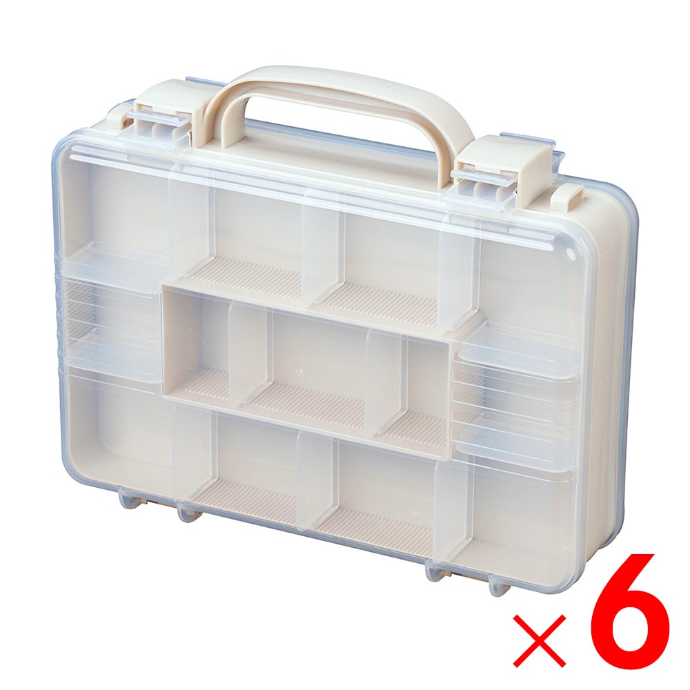 【送料無料】JEJアステージ ツインコレクションケース300 グレージュ ×6個 ケース販売