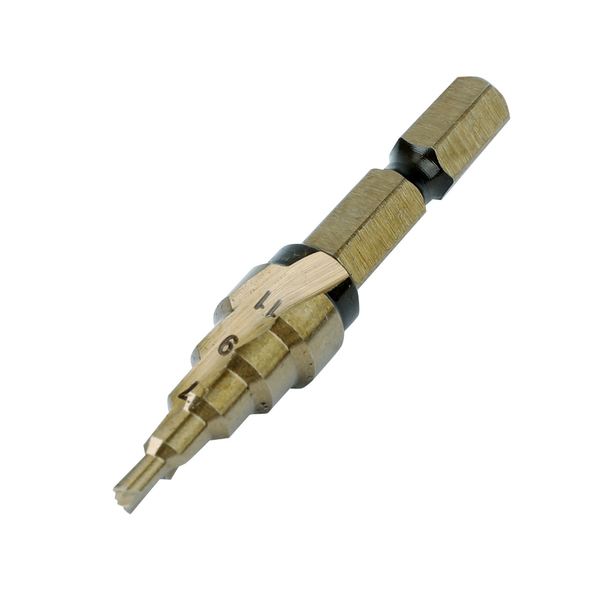 【送料無料】ウイザ WIZA 7枚刃 ステップドリル 3-11mm 5段 コバルトハイス鋼 478139907 アークランズ