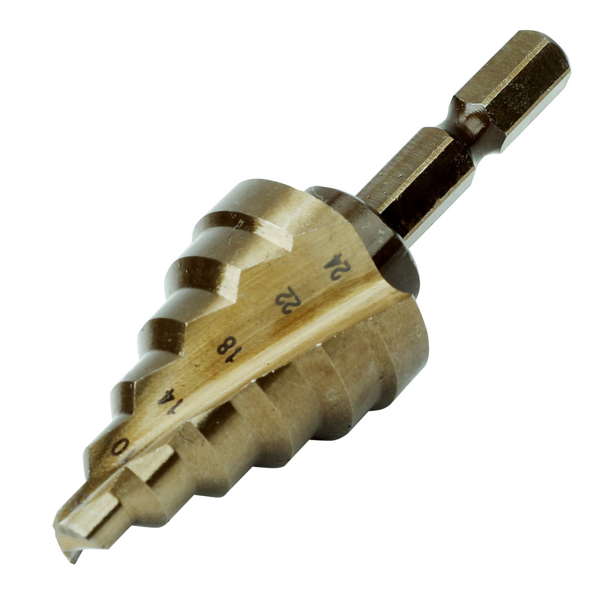 【送料無料】ウイザ WIZA 7枚刃 ステップドリル 6-24mm 6段 コバルトハイス鋼 478139910 アークランズ