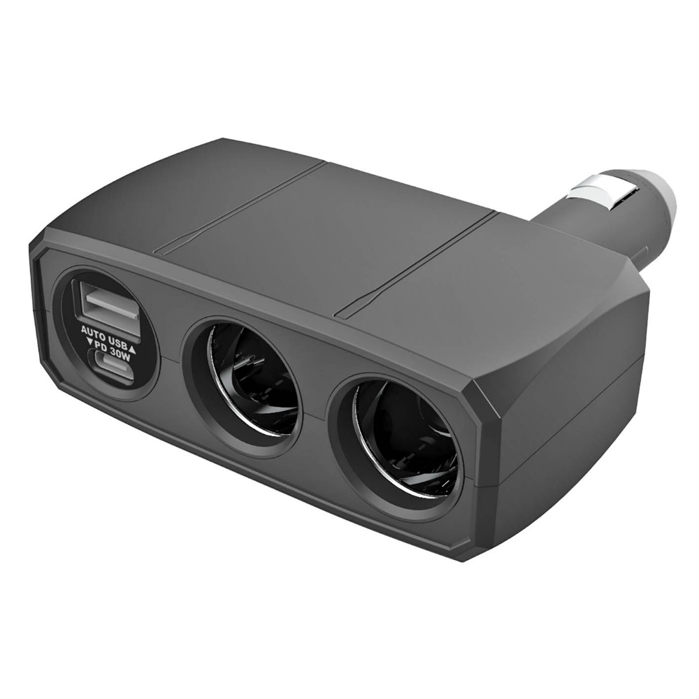 カシムラ 2連ダイレクトソケットPD30W KX-246