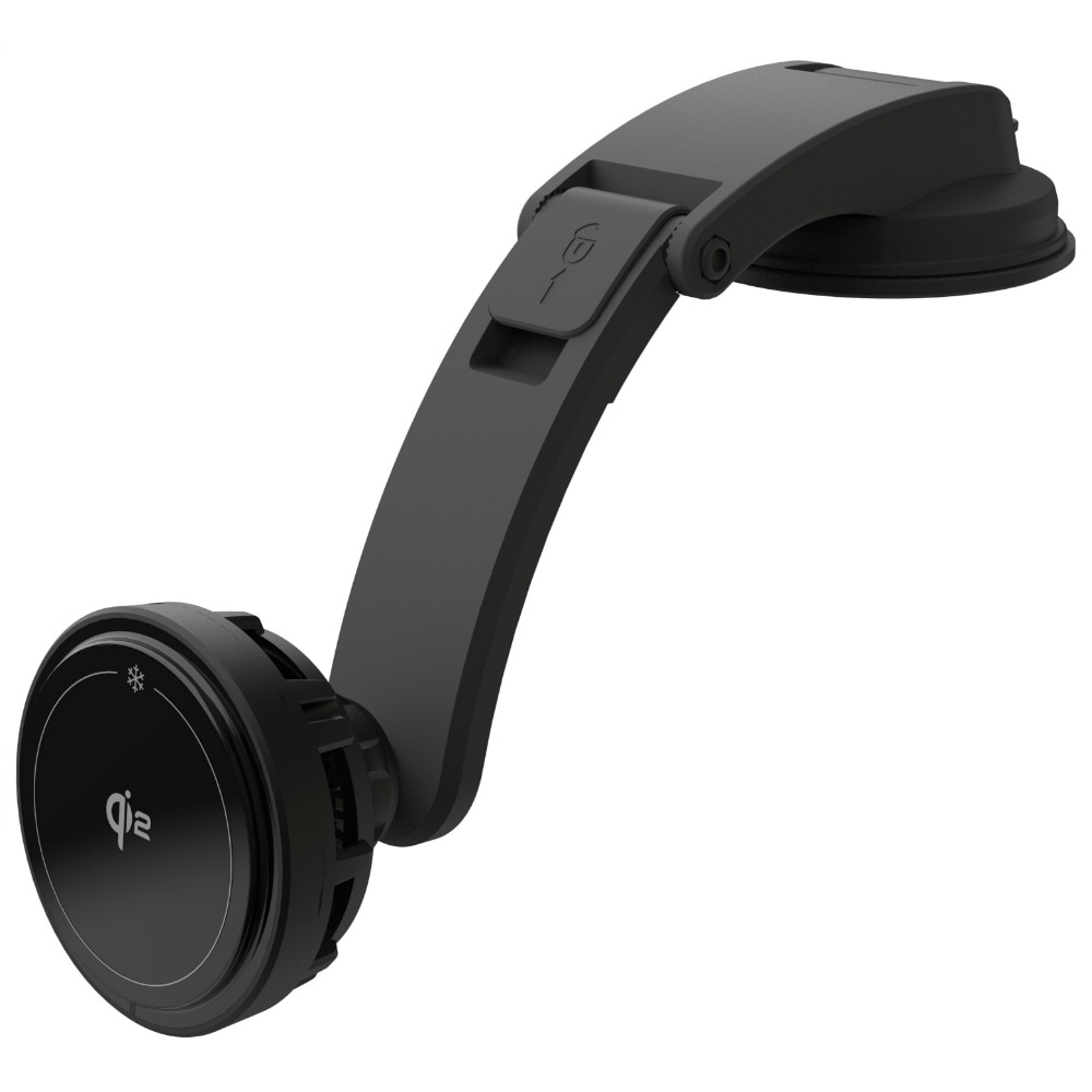 【送料無料】カシムラ Qi2 マグネットワイヤレス充電器 吸盤取付 冷却機能 KW-53