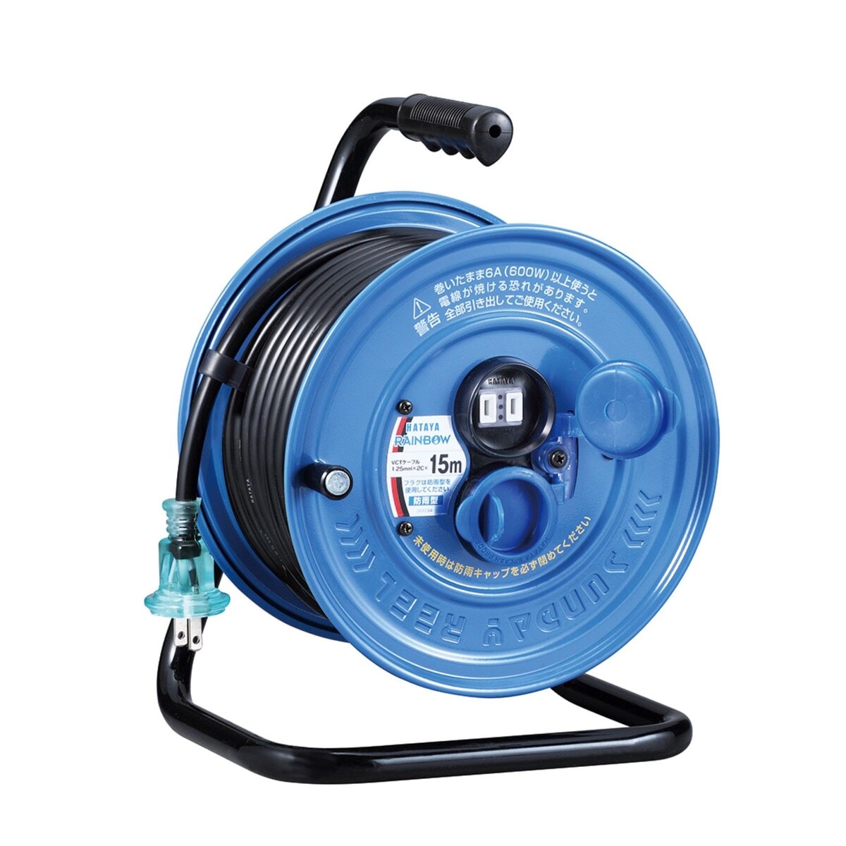 【送料無料】ハタヤ HATAYA サンデーレインボーリール 15m 屋外用 SJ-15