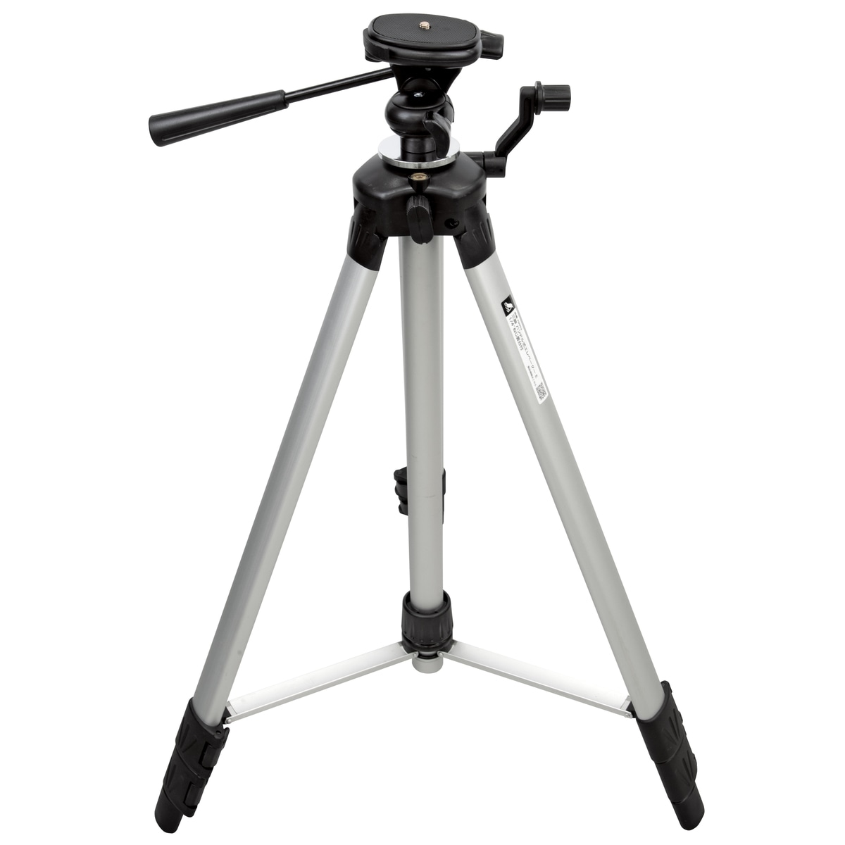 【送料無料】メーカー欠品中 次回12月下旬入荷予定です　シンワ測定 三脚 ハンドル式エレベーター E 1/4インチねじ雲台付 76953