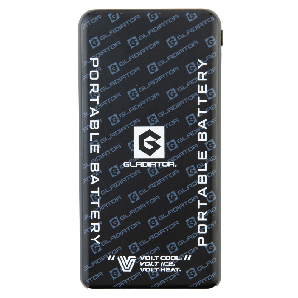 グラディエーター モバイルバッテリー 10000mAh ブラック GB-852