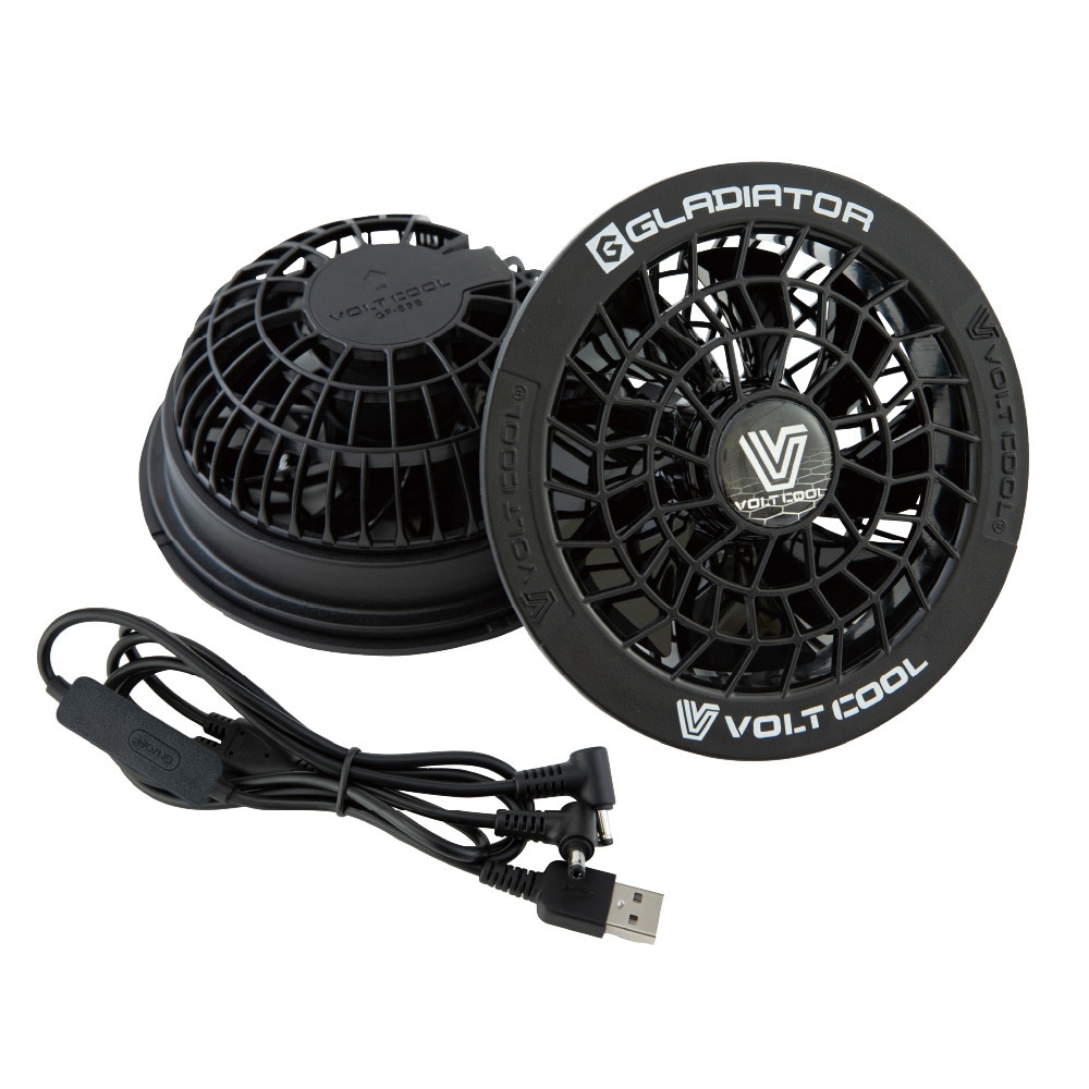 グラディエーター ボルトクール ファンセット ブラック GF-856