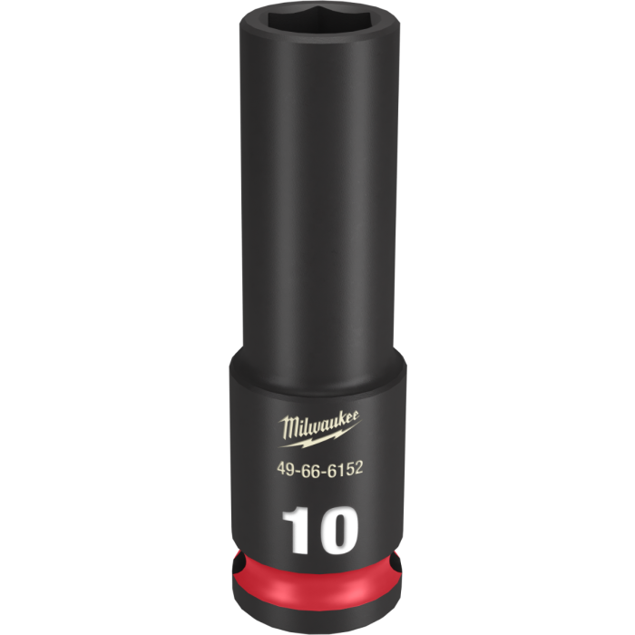 ミルウォーキー SHOCKWAVE IMPACT DUTY ディープインパクトソケット 3/8インチ 9.5mm/角 10mm 49-66-6152