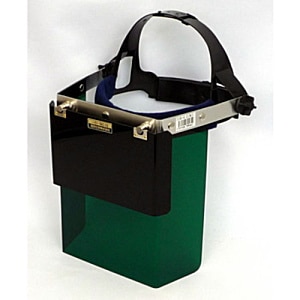 【送料無料】理研化学 防災面 直接装着用 ヘッドギア付 203-WHG ダブル G2/No.10