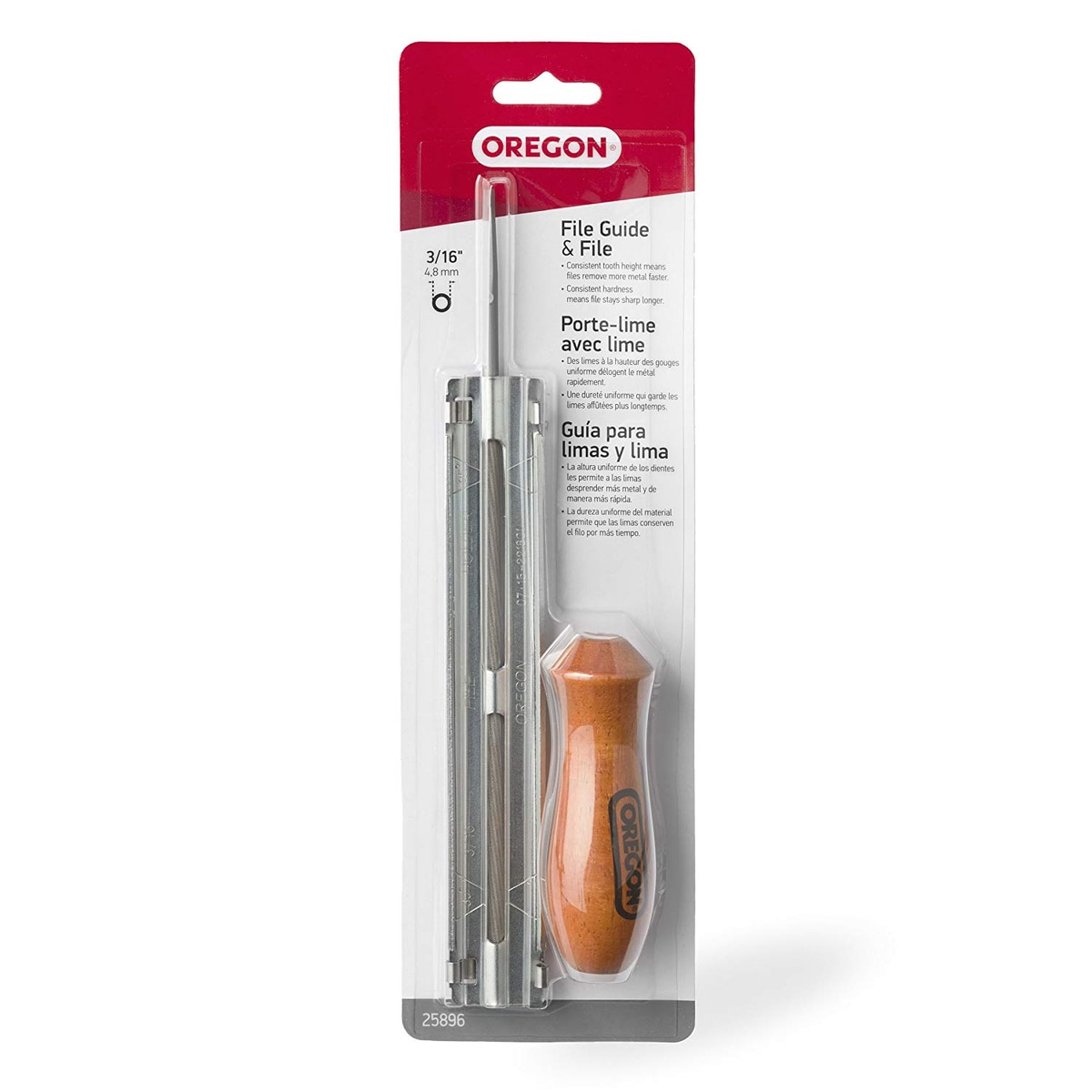 オレゴン チェーンソー目立て用 オレゴンヤスリホルダー 4.8mm 25896