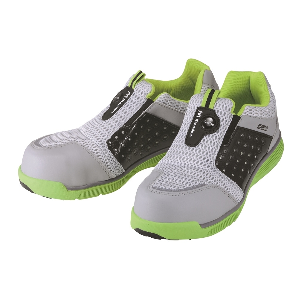 【送料無料】丸五 マンダムセーフティーLIGHT ライム 26.5cm 安全靴 #767