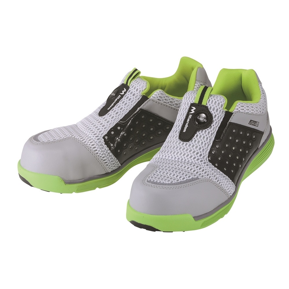 送料無料】丸五 マンダムセーフティーLIGHT ライム 28cm 安全靴 #767