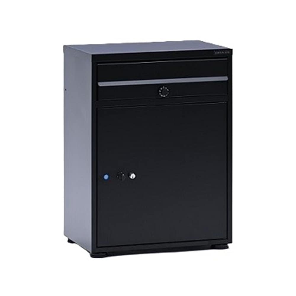 【送料無料】グリーンライフ ポスト一体型宅配ボックス レシーボ TRP-3465(MBK)