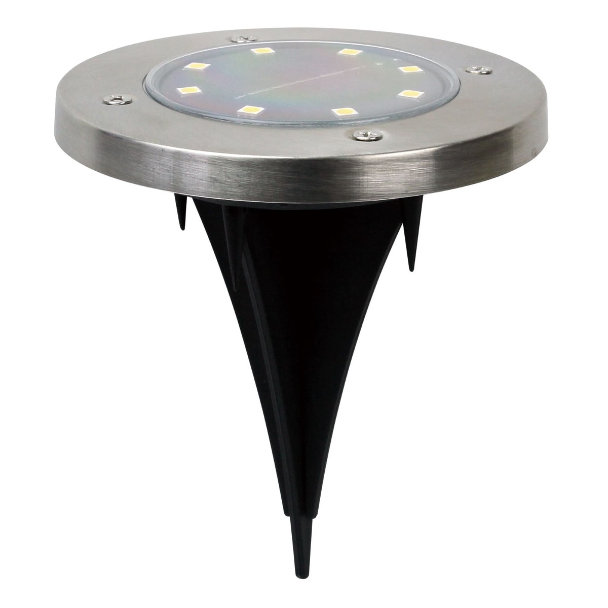 大進 埋め込み式 ソーラーガーデンライト 昼白色 80ルーメン DS-006R3