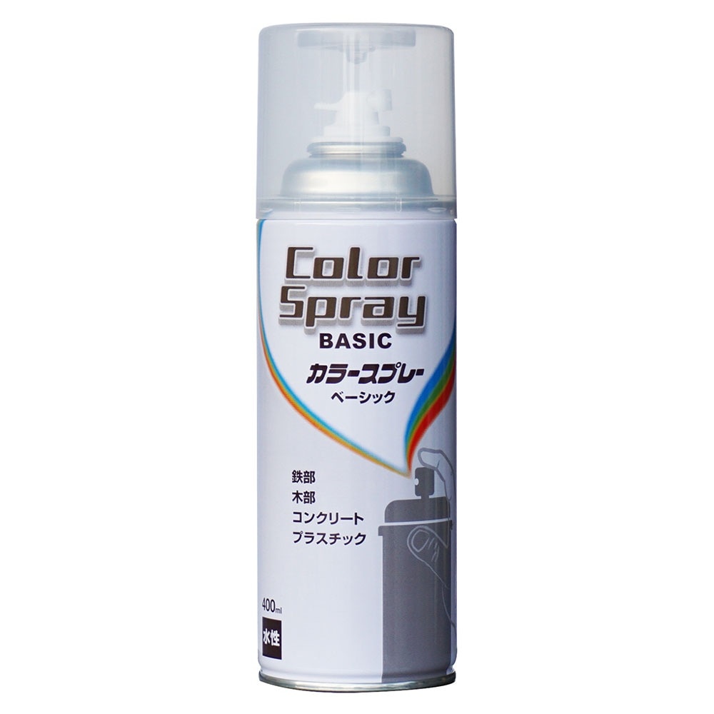 ニッペホームプロダクツ 水性カラ―スプレー ベーシック 400ml 透明クリヤー