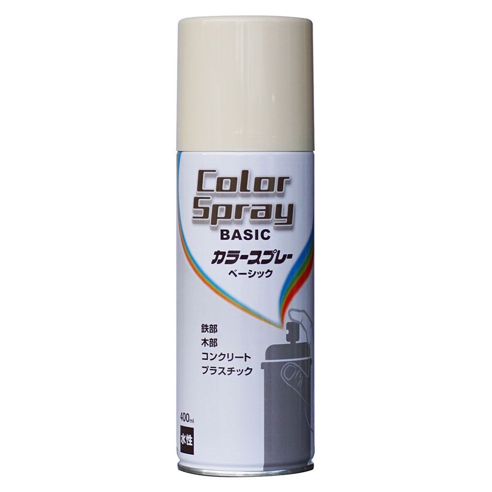 ニッペホームプロダクツ 水性カラ―スプレー ベーシック 400ml クリーム