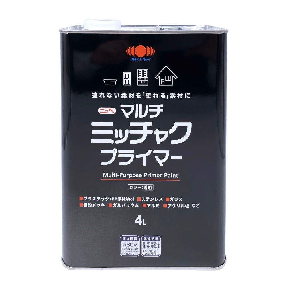 【送料無料】ニッペホームプロダクツ マルチミッチャクプライマー 4L