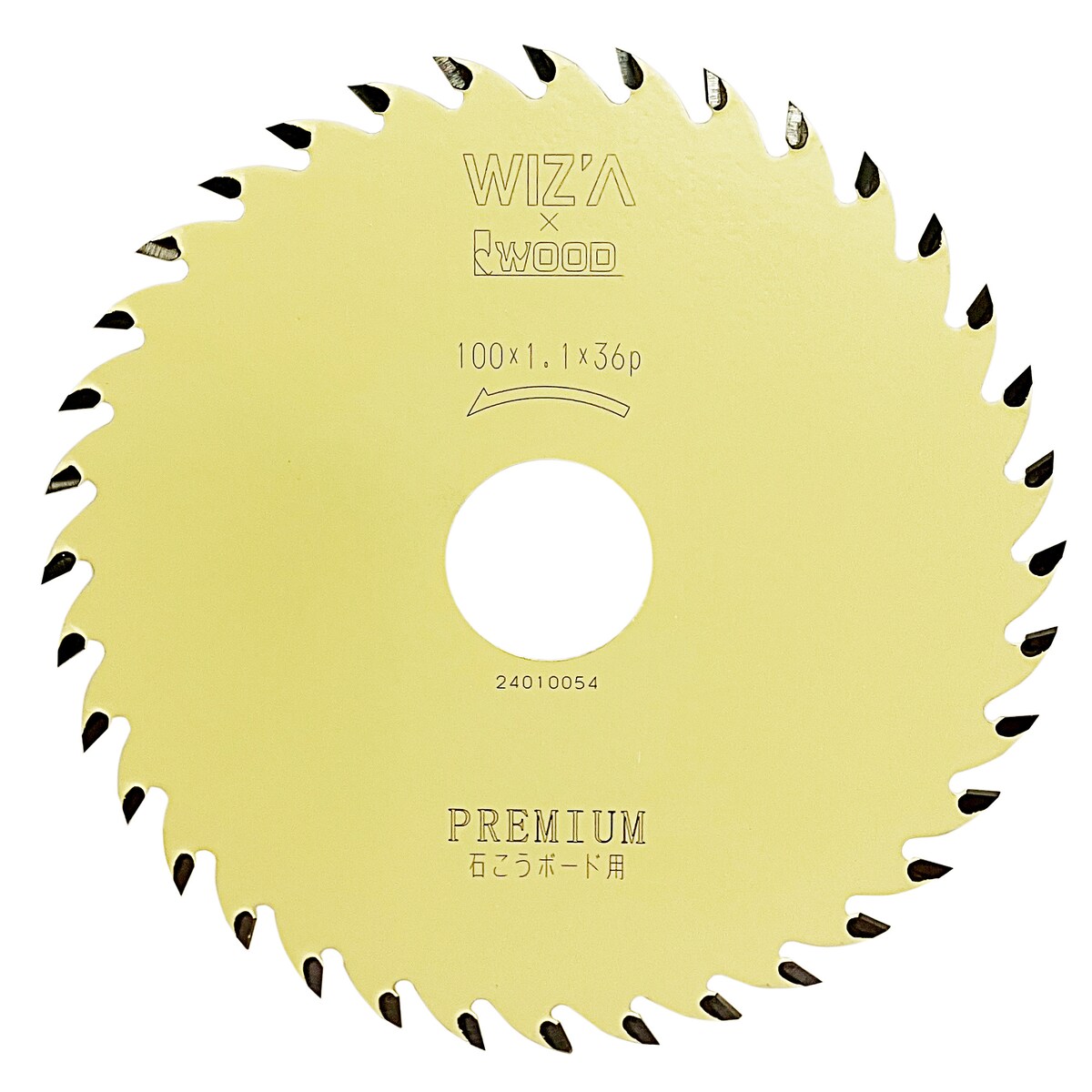 【送料無料】ウイザ WIZA プレミアム 石膏ボード用 チップソー 100×1.1×36P 337868 アークランズ