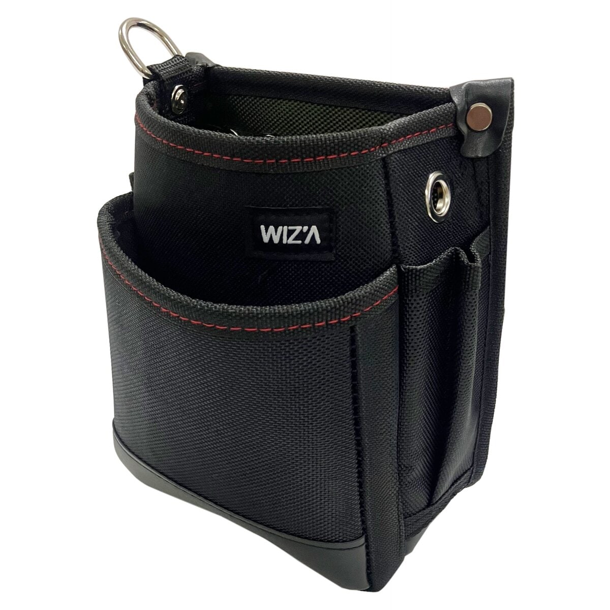 ウイザ WIZA 小型腰袋 2段 グリーン WZK-01BG アークランズ