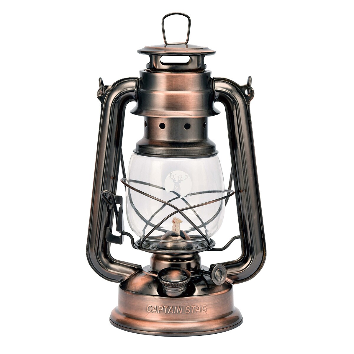キャプテンスタッグ CS オイルランタン 中 ブロンズ UK-0506