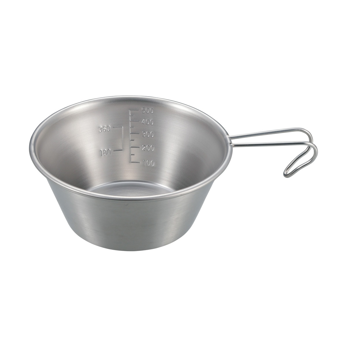 キャプテンスタッグ ステンレス ビッグシェラカップ630ml 螺旋仕上 UH-0049