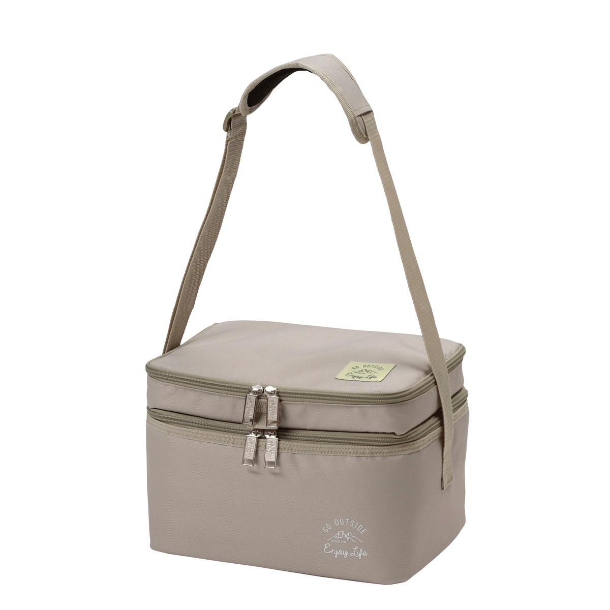 キャプテンスタッグ モンテ ダブルルームクーラーバッグ S カーキ UE-0646