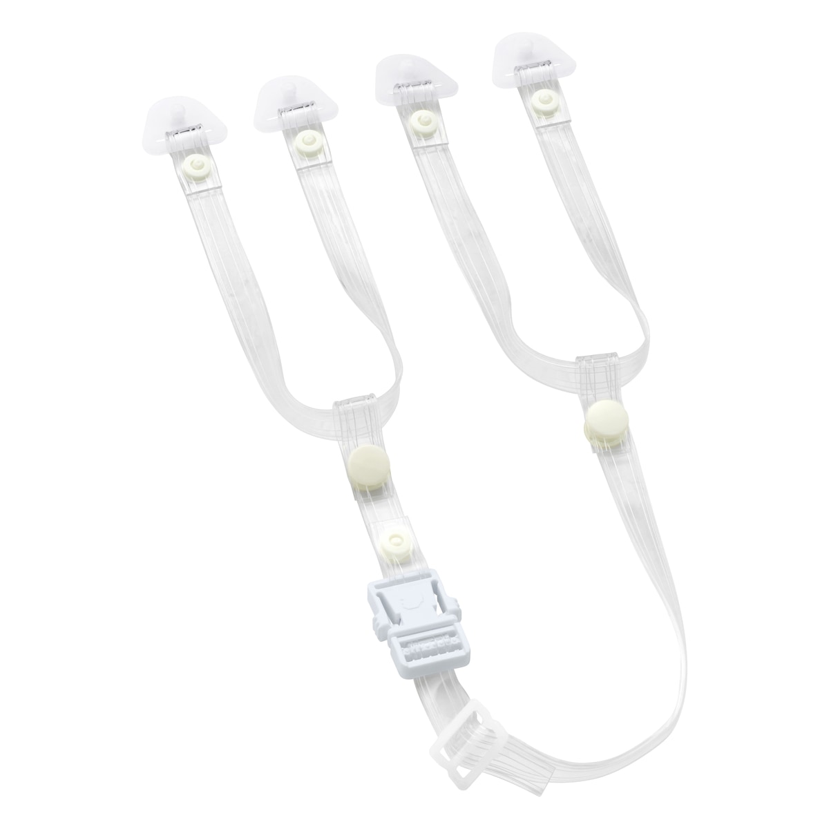 タニザワ ヘルメット用透明あご紐/耳紐セット 交換用 No.8型セット VPU-T16U-No8