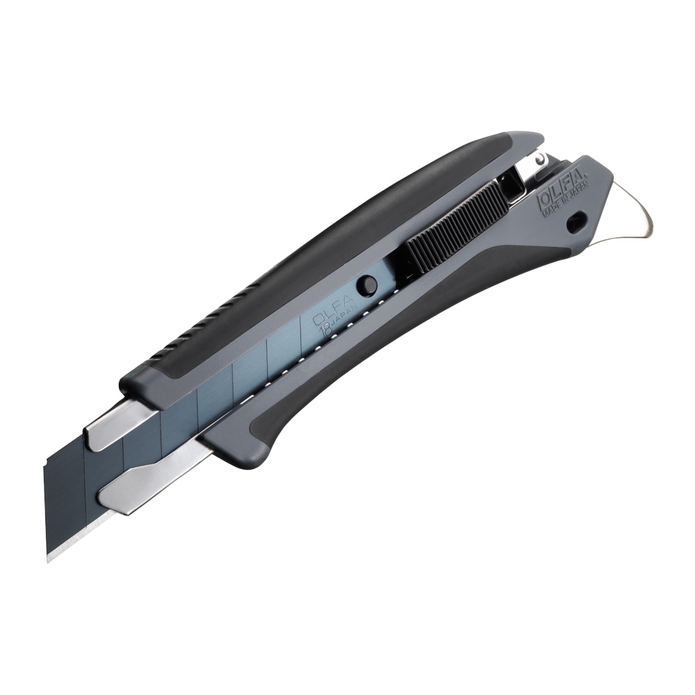 オルファ OLFA カッターナイフ ハイパーAL型 グレー オートロック式 特