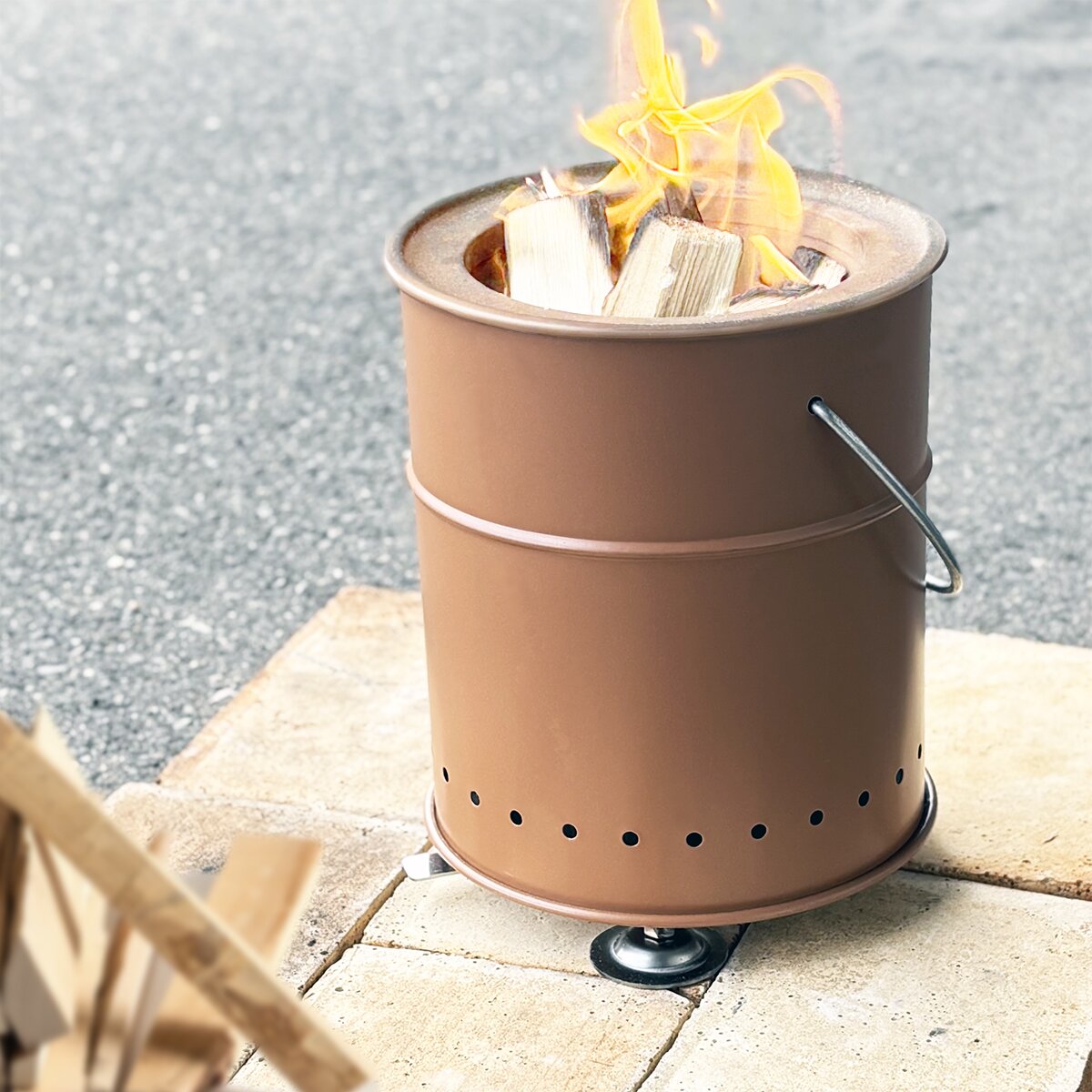 送料無料】ホンマ製作所 マルチストーブ ブラウン AC-18BW | 家電