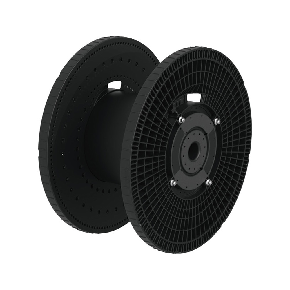 【送料無料】【法人限定】サンコー 電線ドラムL6-6 Ver.2 ブラック 800771-03 【メーカー直送・代引不可・置配不可】